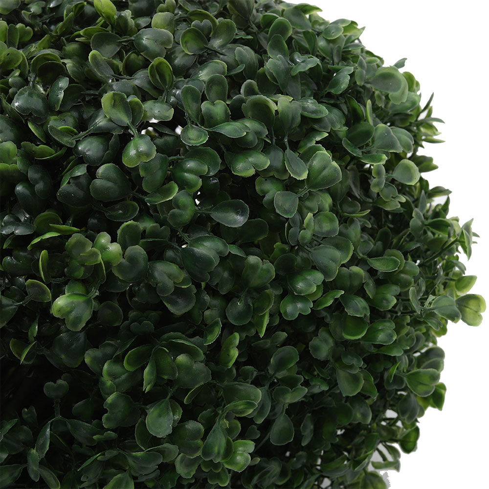 Living and Home Topiary Boxwood Artificial Grass Ball 28cm Image 5
