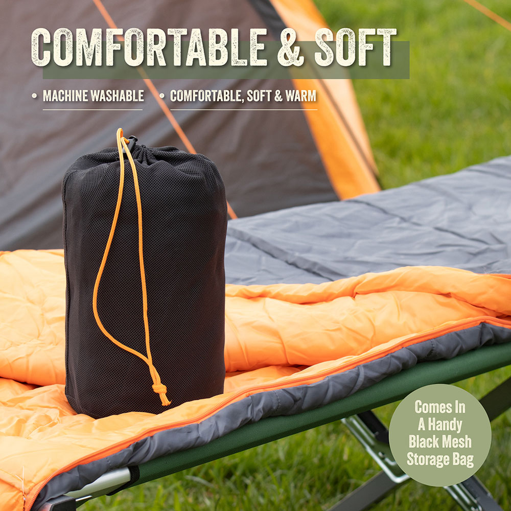 Milestone Camping Fleece Sleeping Bag Liner Image 3