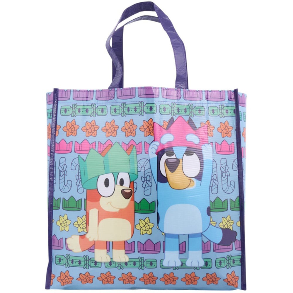 Assorted Bluey Xmas Shopper Bags Image 5