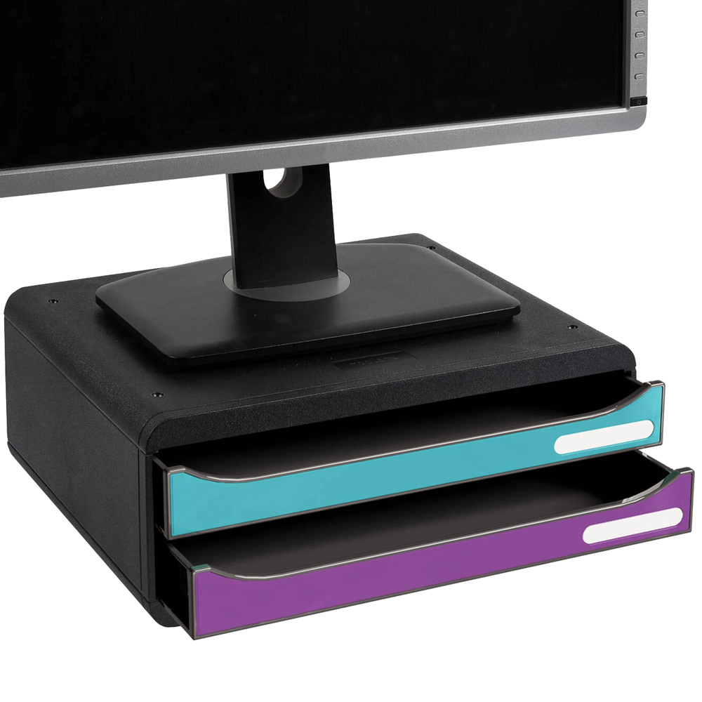 Exacompta Titane 2 Drawer Multicolour Toolbox Filing Module Image 6
