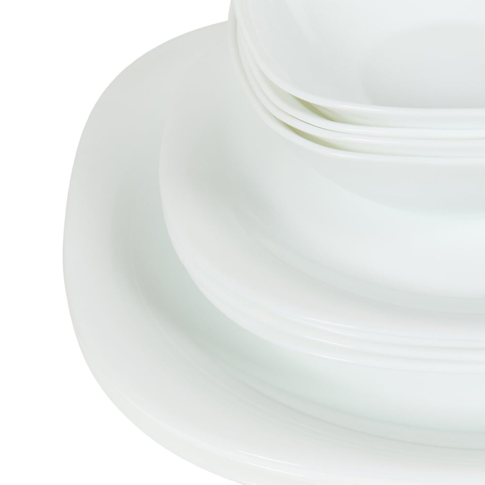 12-Piece Hudson Dinner Set - White Image 2