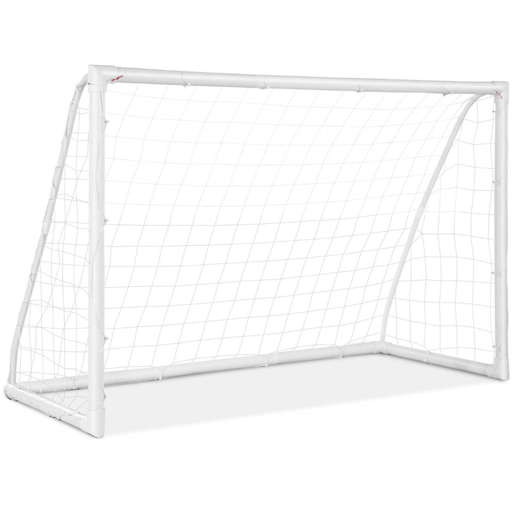 Costway Portable High Strength Netting Soccer Goal with PVC Frame Image 3