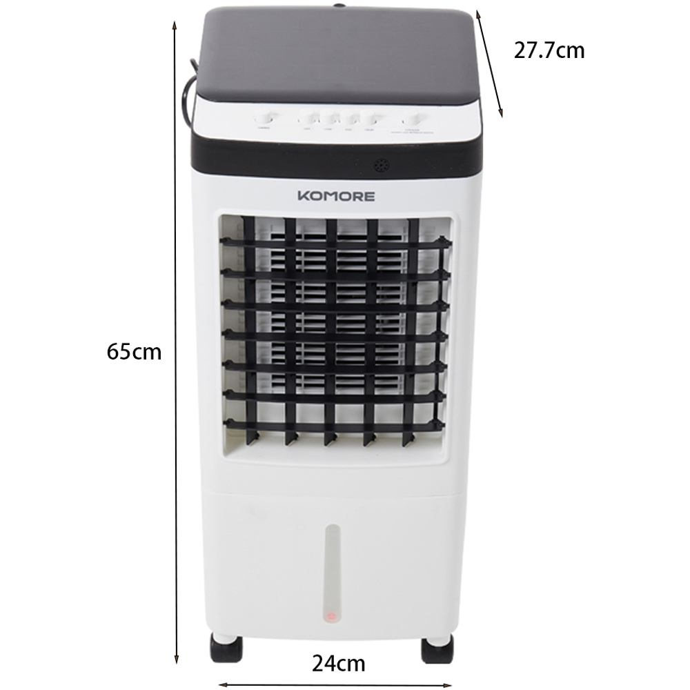 Komore 2 in 1 Evaporative Honeycomb Pad Cooling Air Cooler 12.5L Image 6