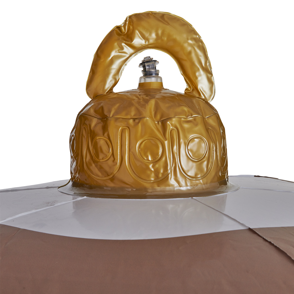 Wilko 120cm Inflatable Bauble Champagne Wilko