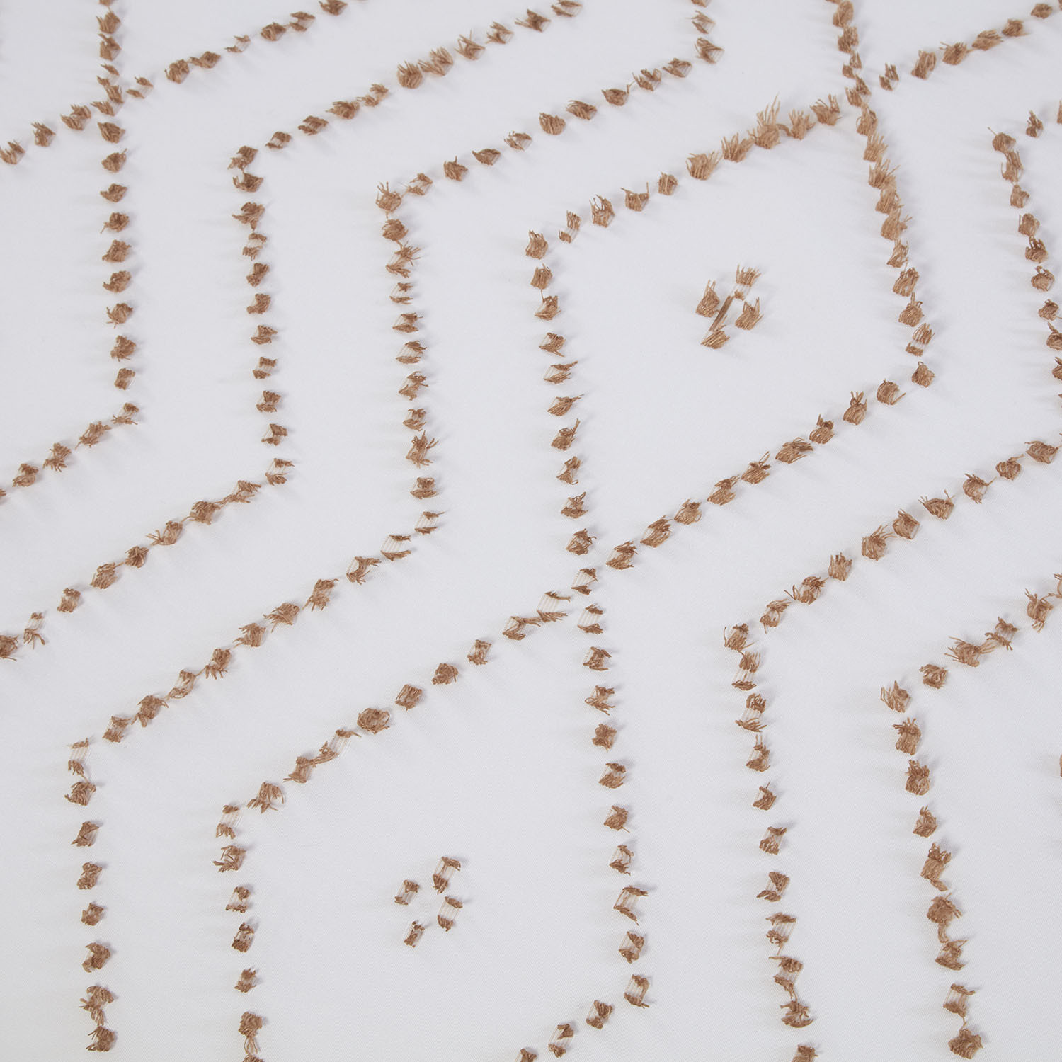 Kasiya Geo Duvet Set - Natural and White / Single Image 4