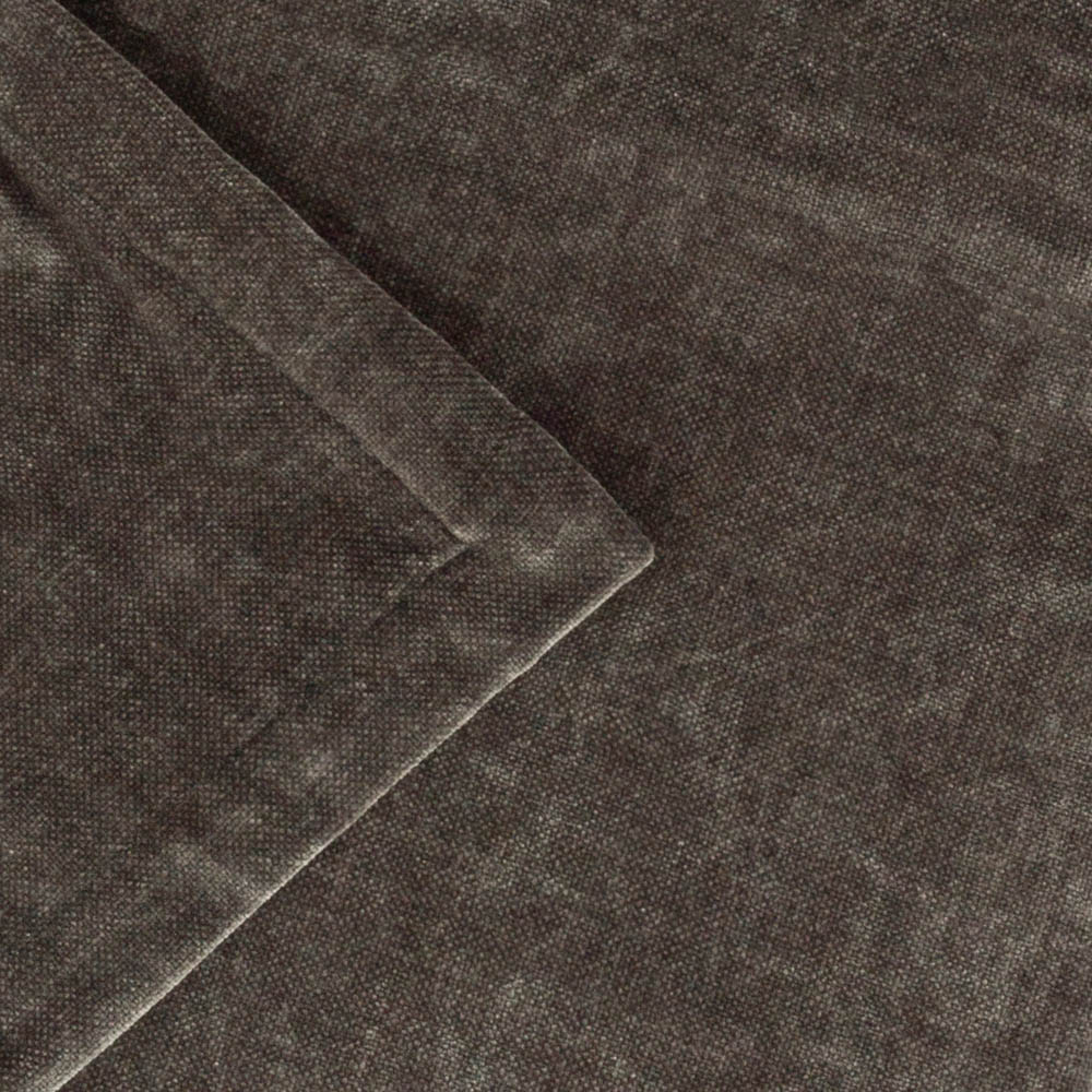 Yard Charcoal Heavy Chenille Velvet Throw 130 x 180cm Image 4