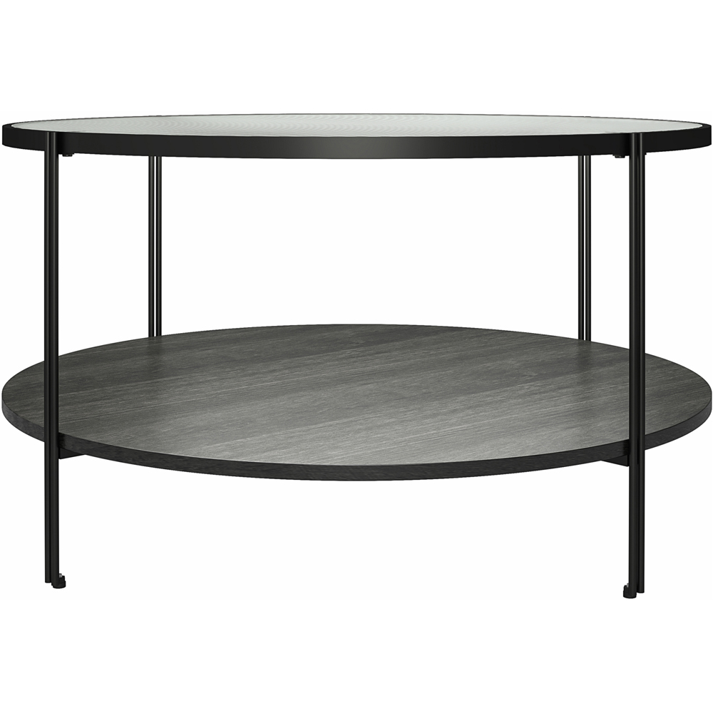 Dorel Wainwright Black Oak Round Coffee Table Image 3