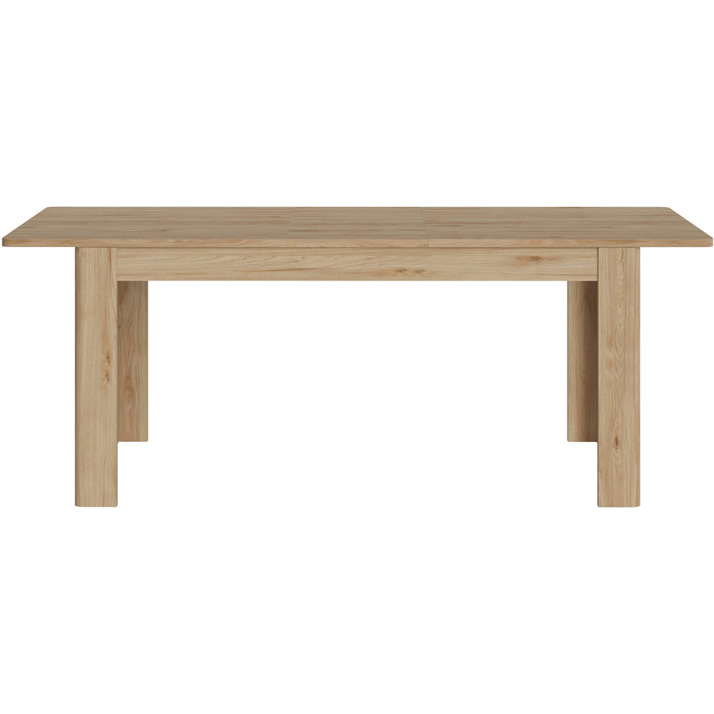 Florence Cestino 6 Seater 160 to 200cm Extending Dining Table Jackson Hickory Oak Image 4