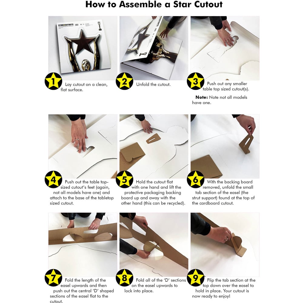 Star Cutouts Peppa Pig Crown Cardboard Cutout 2.9ft Image 6