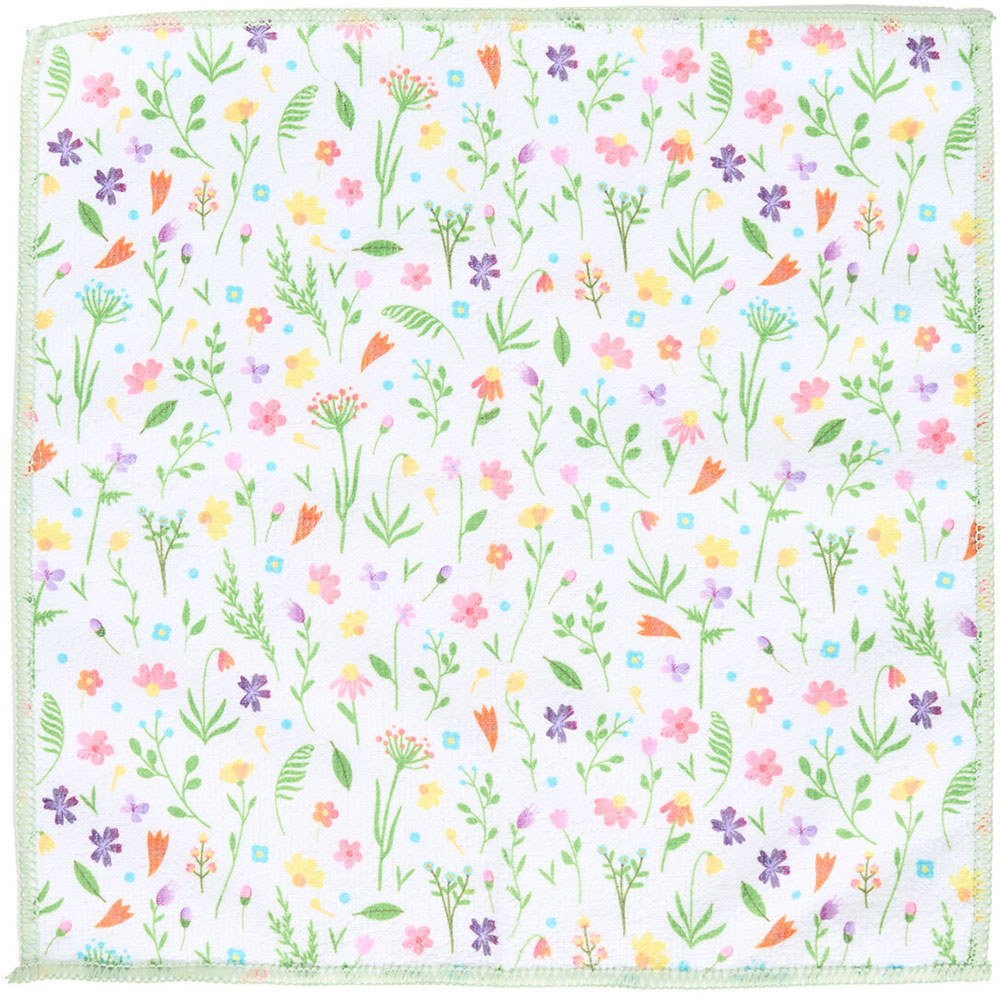 Pack of 5 Wildflower Microfibre Cloths Image 3