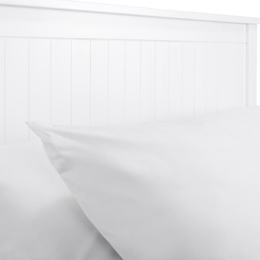 Julian Bowen Maine Double Surf White Bed Image 5