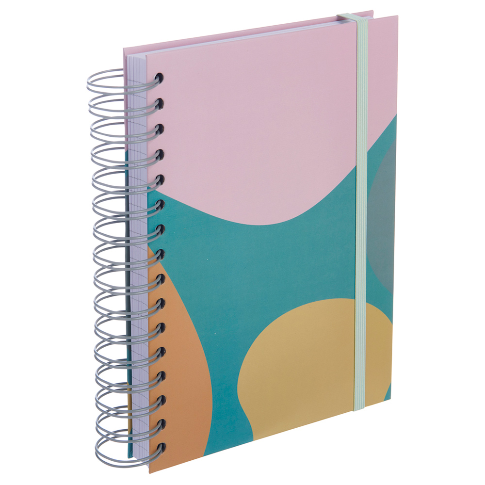 Wilko Soft Sanctuary A5 Chunky Wiro Notebook Wilko