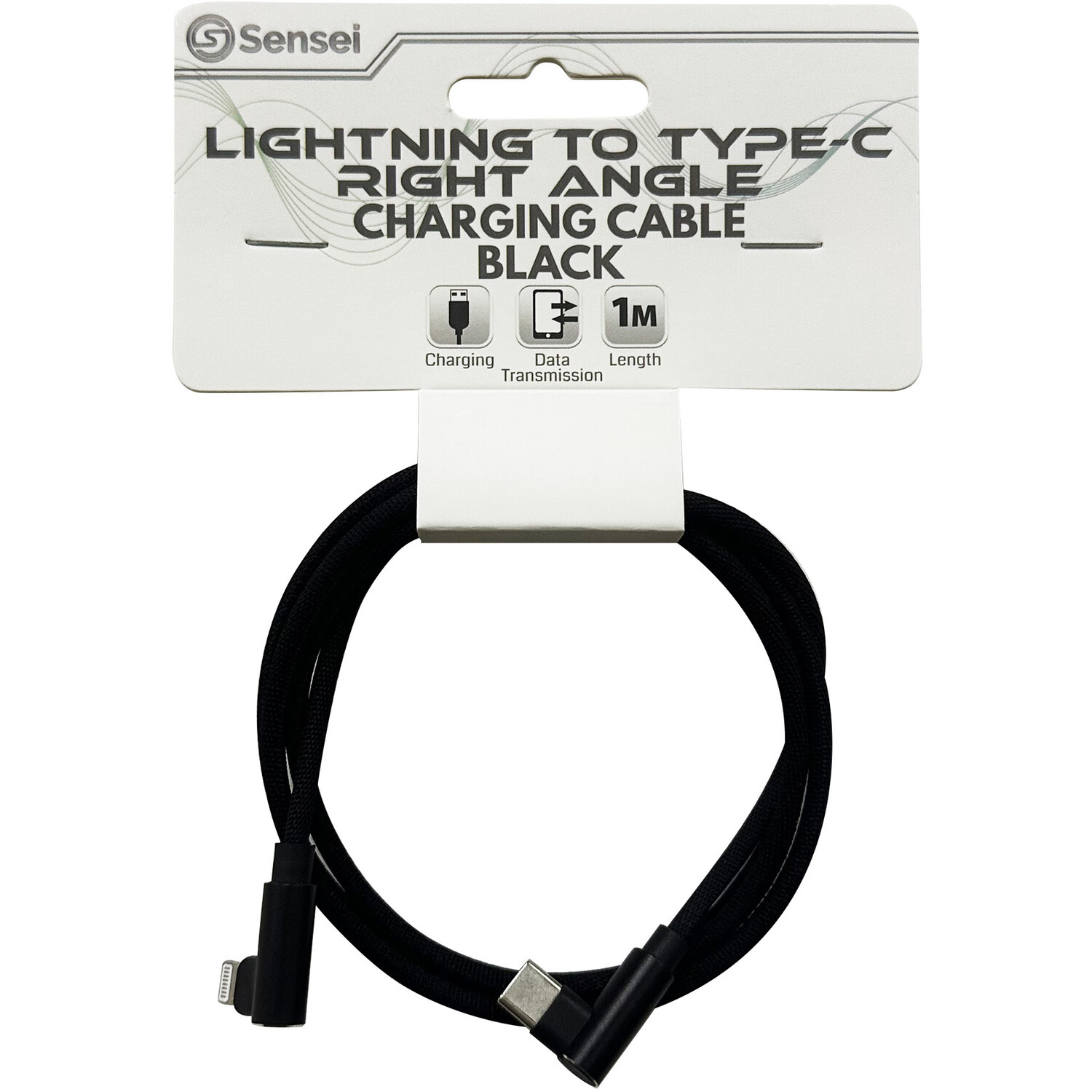 Lightning to Type-C Right Angle Cable Image