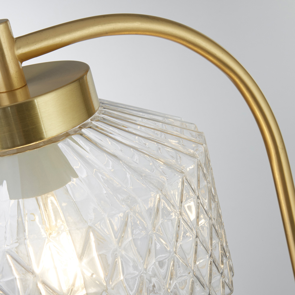 Lighting Collection Kaia White Drum Ceiling Shade Image 4