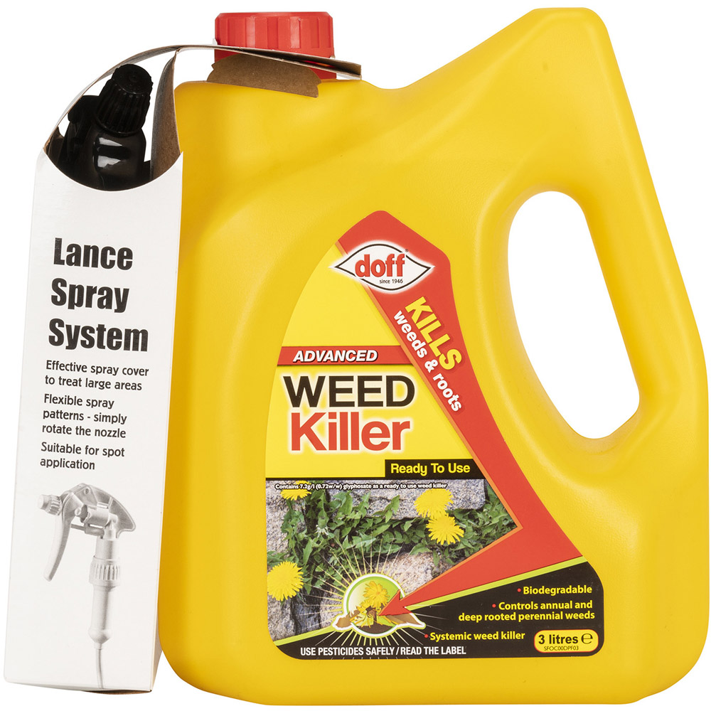 Doff Advanced Ready to Use Weedkiller Spray 3L Image