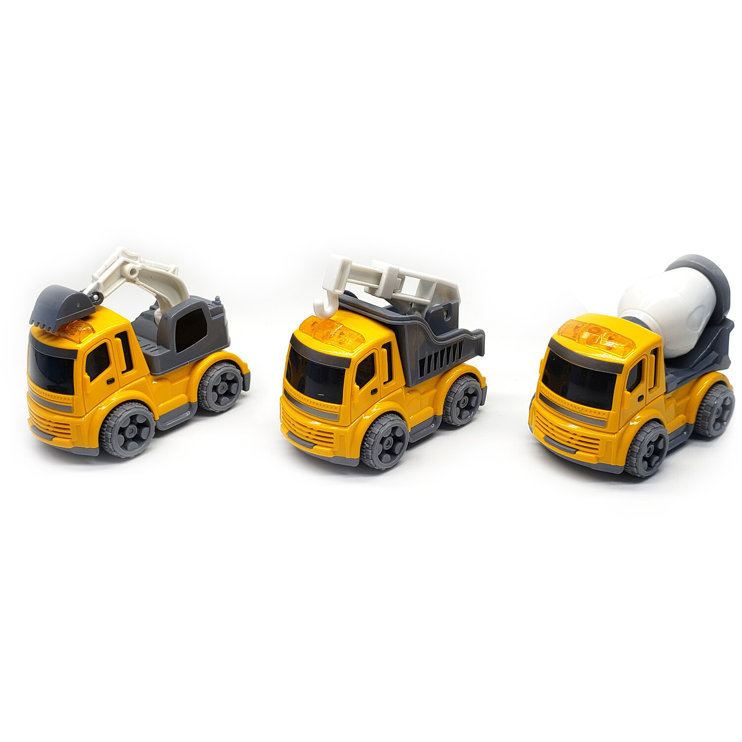 Pack of 3 Imaginate Construction Friction Vehicles Image 1