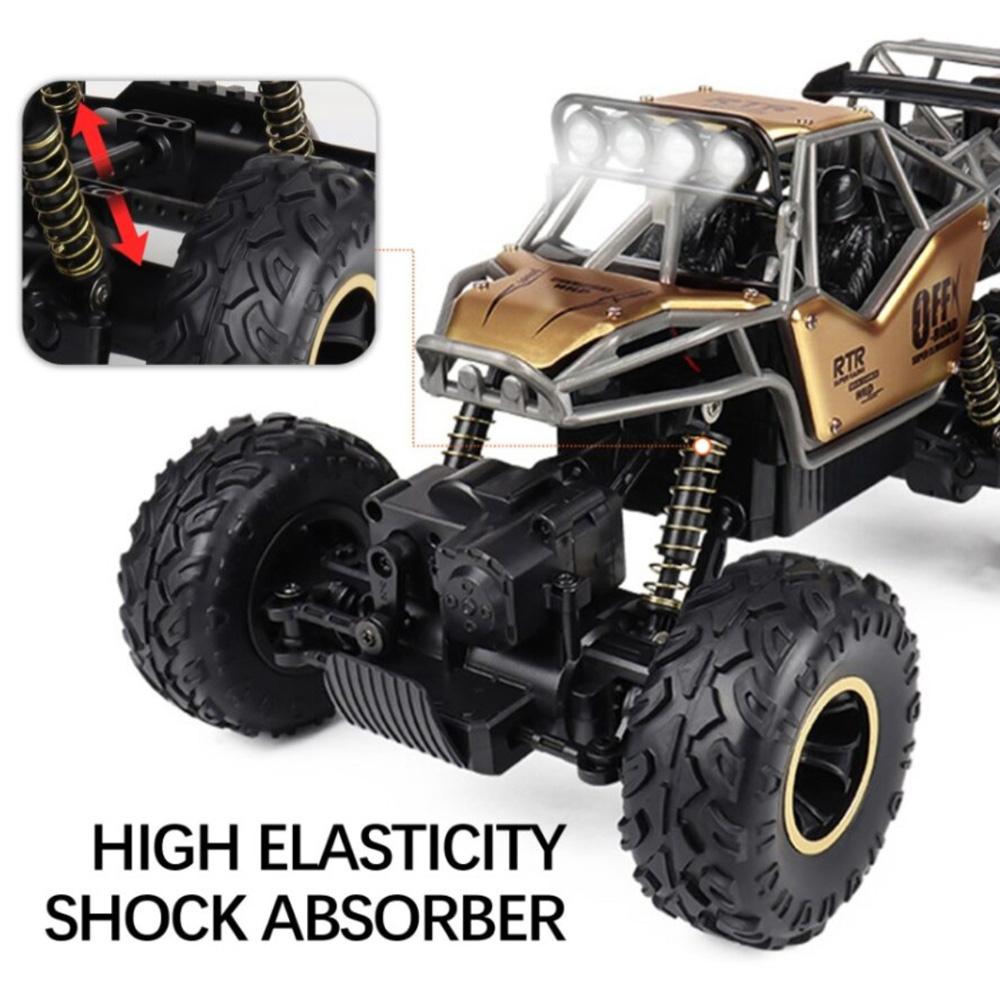 Alivio Alloy Off Road Truck RC Toy Car with Remote Control Image 5