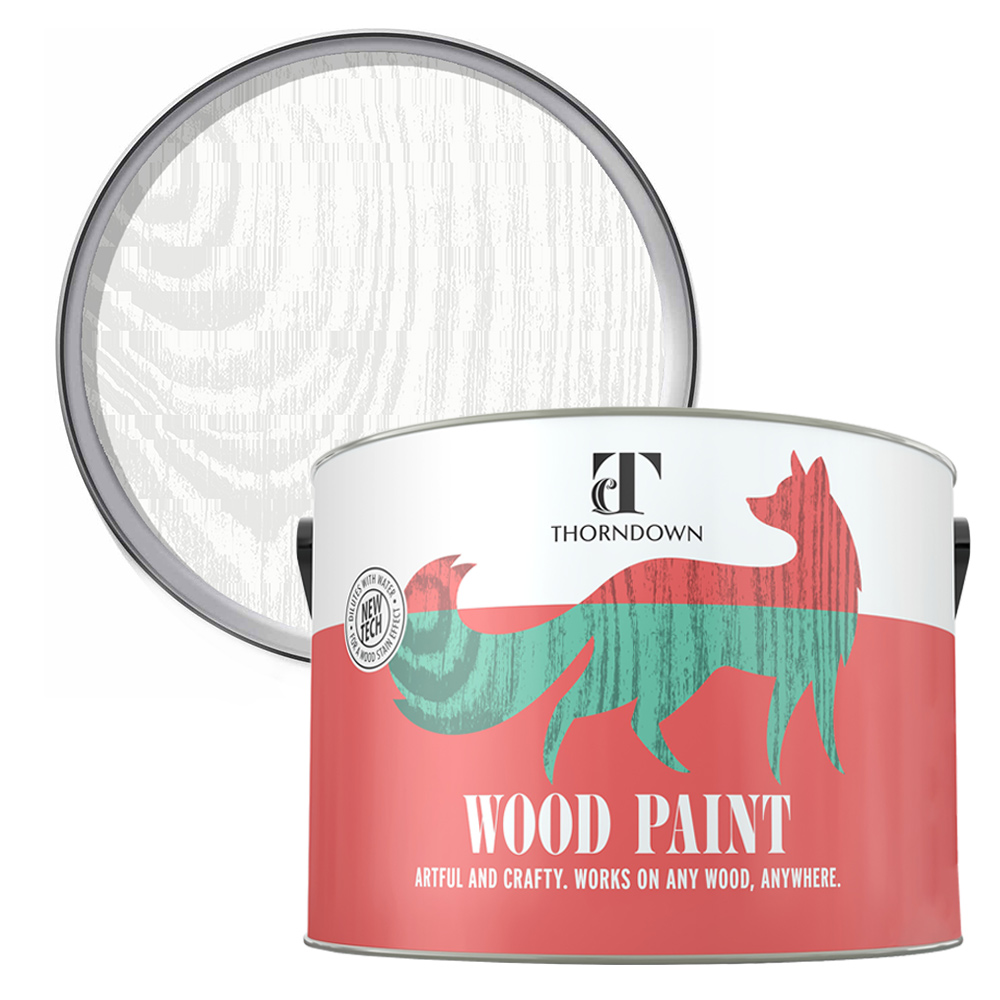 Thorndown Whey White Satin Wood Paint 2.5L Image 1