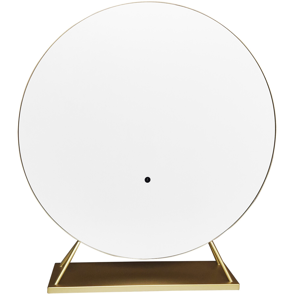 Round Standing Hollywood LED Mirror Image 4