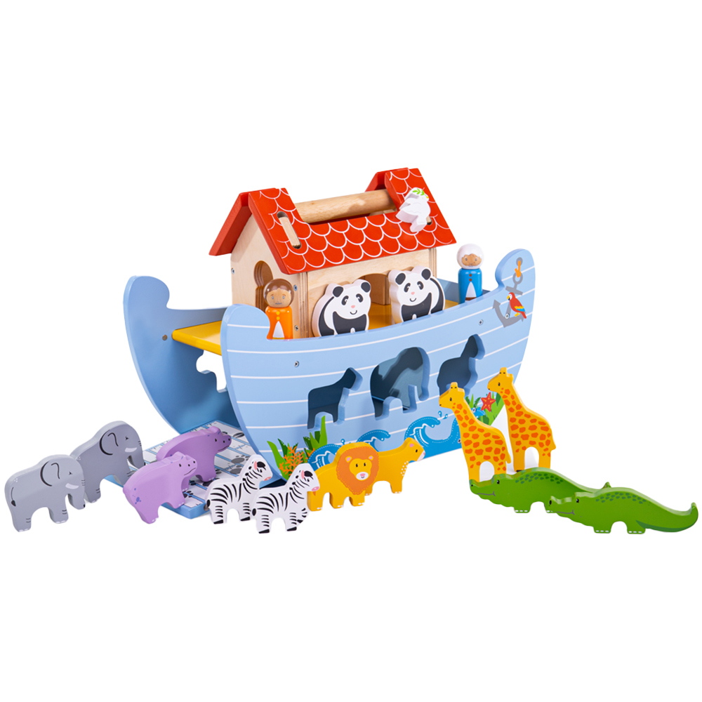Bigjigs Toys Noahs Ark Playset Multicolour Image 1