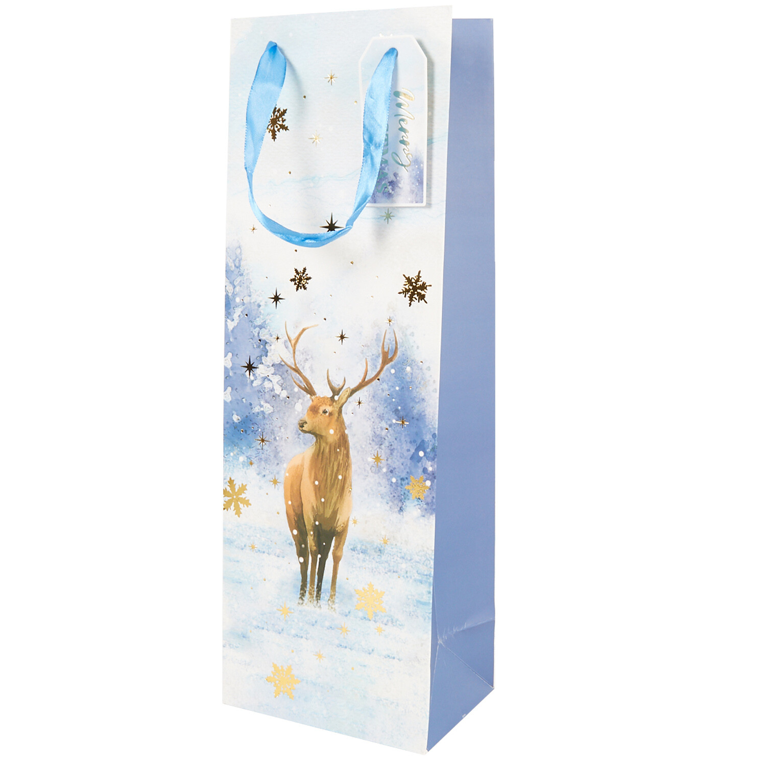 Contemporary Bottle Bag - Blue Image 4