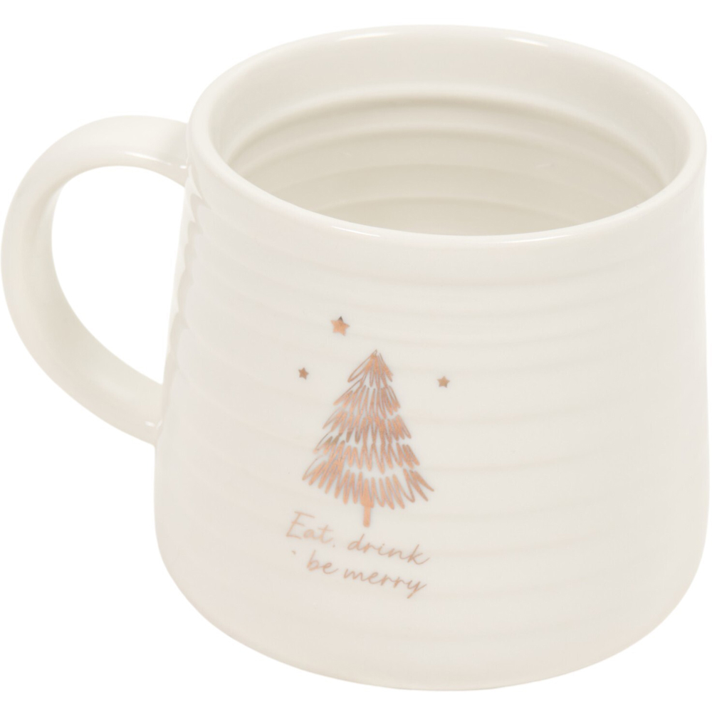 Gold Spruce Ribbed Mug Image 4