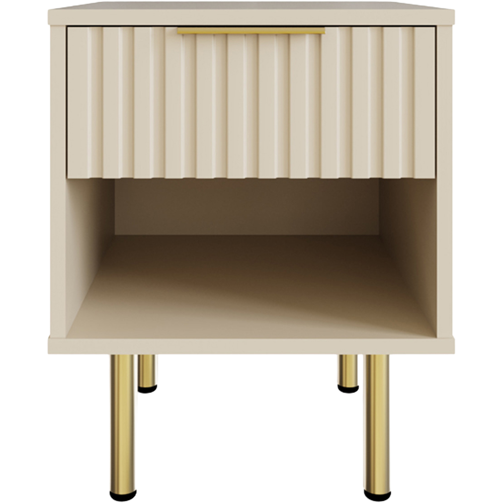 GFW Nervata Cream Lamp Table Image 4