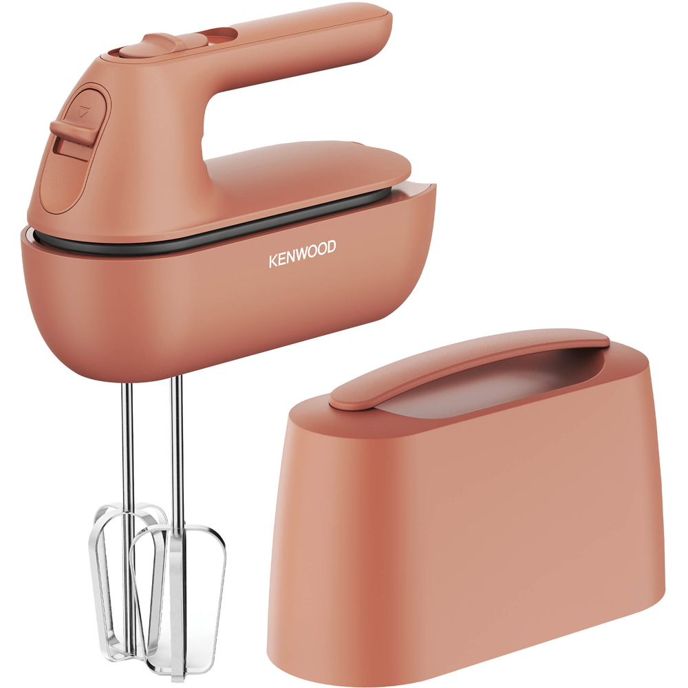 Kenwood KW0014 Clay Red Quickmix Go Hand Mixer 350W Image 3
