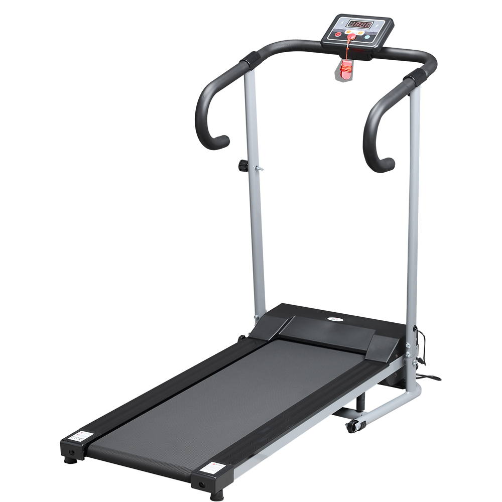 HOMCOM Unisex Foldable Electric Treadmill with LCD Monitor Image 1