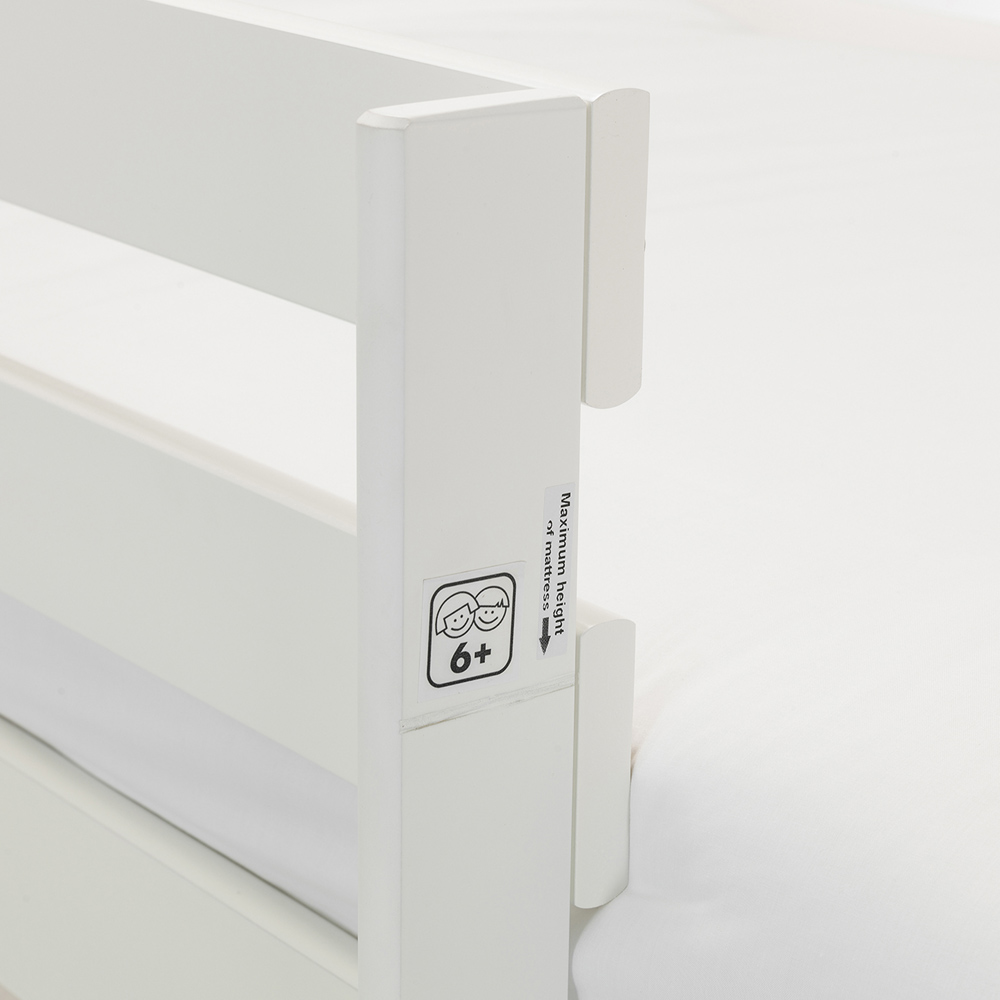Julian Bowen Nova White and Pine Two Tone Bunk Bed Image 4