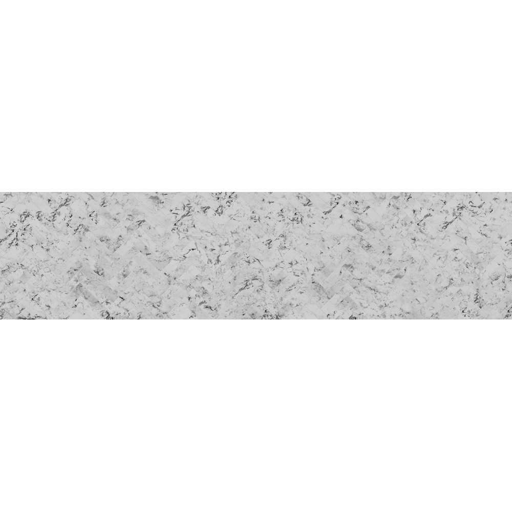 Alloy Carrara Marble Herringbone Kitchen Splashback 3000 x 750 x 4mm Image 7