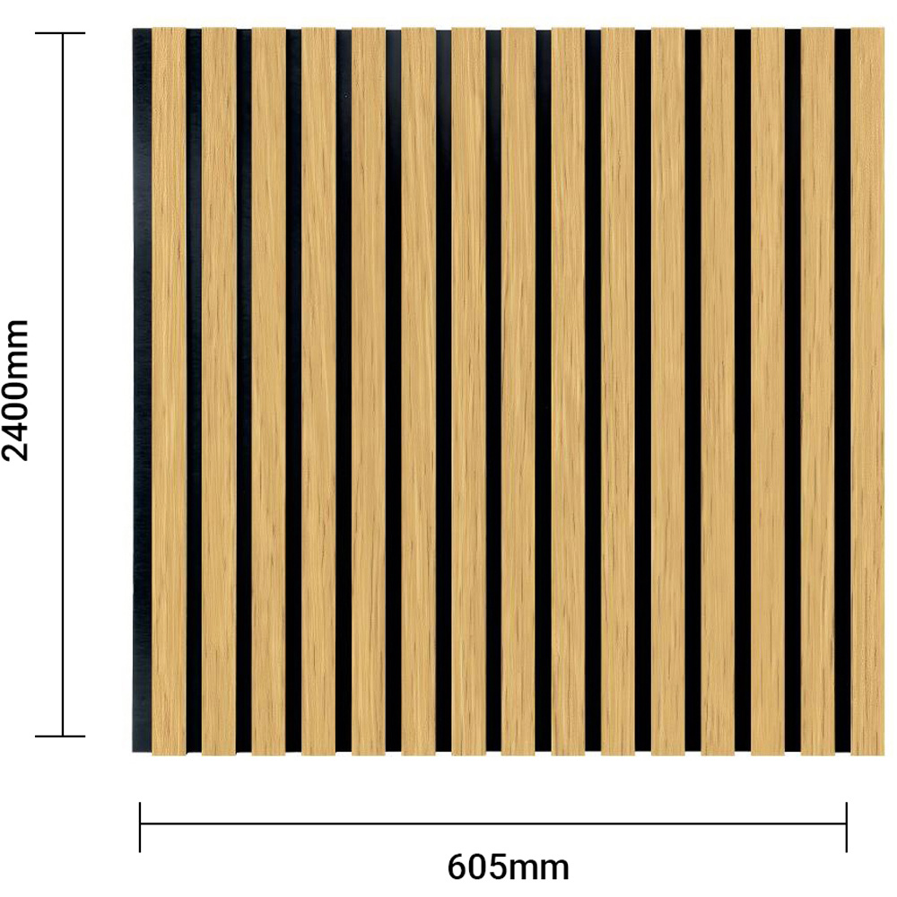 Britwall Linear Acoustic Wall Panel 605 x 2400mm Image 4