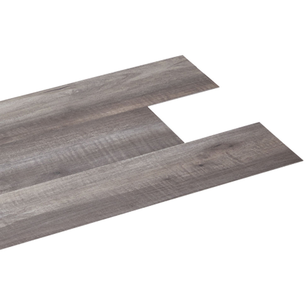 Living and Home Wood Colour Rectangle PVC Flooring Self Adhesive 36 Pack Image 3