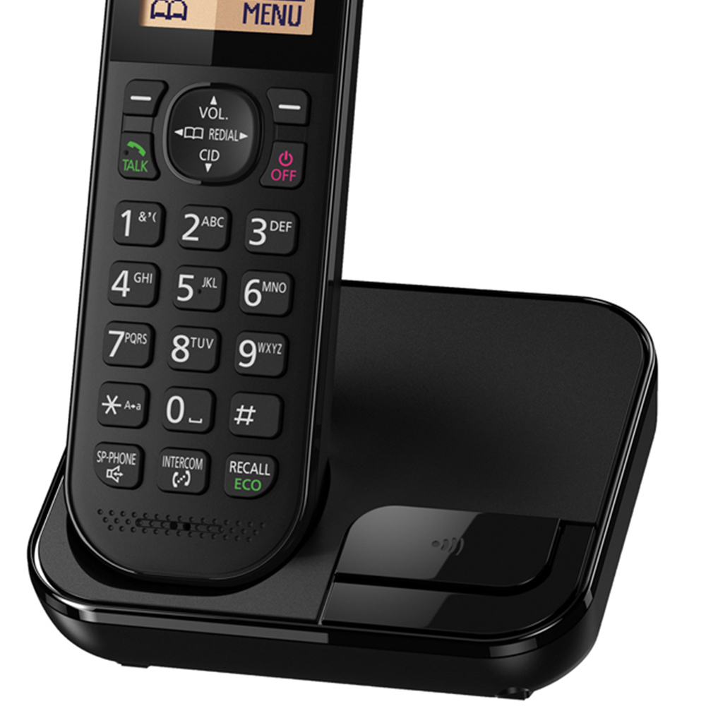 Panasonic KX-TGC412EB DECT Cordless Phone with Eco Mode Twin Pack Image 3