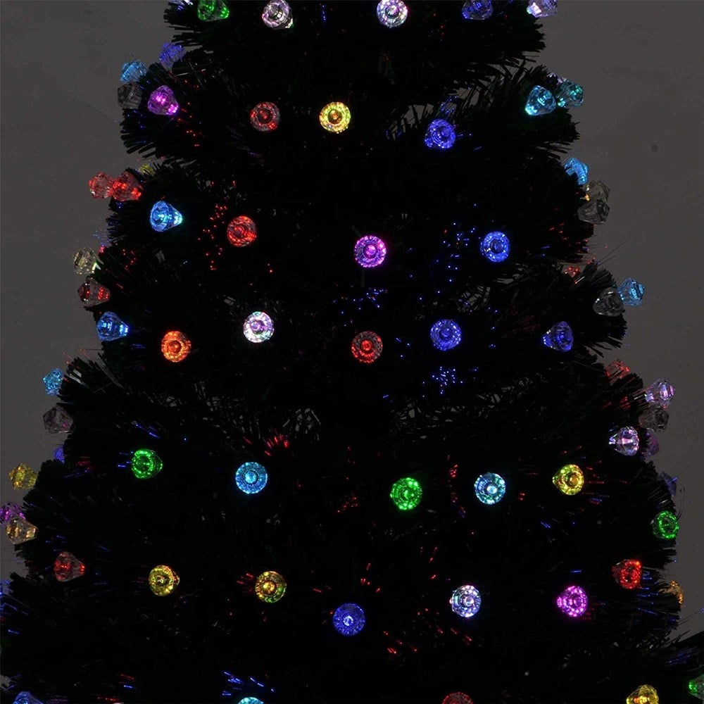Shatchi Diamonds Pre-Lit Fibre Optic Artificial Christmas Tree 2ft Image 3