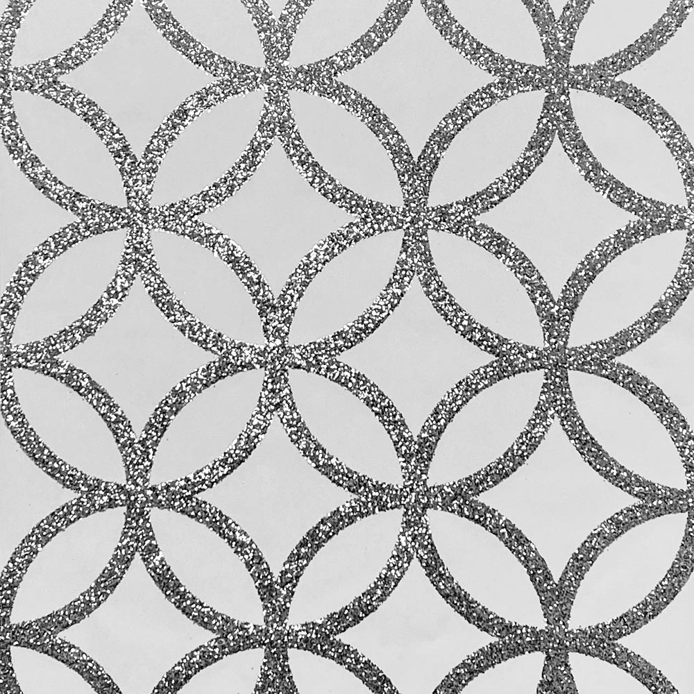Arthouse Sequin Geometric Grey Wallpaper Image 1