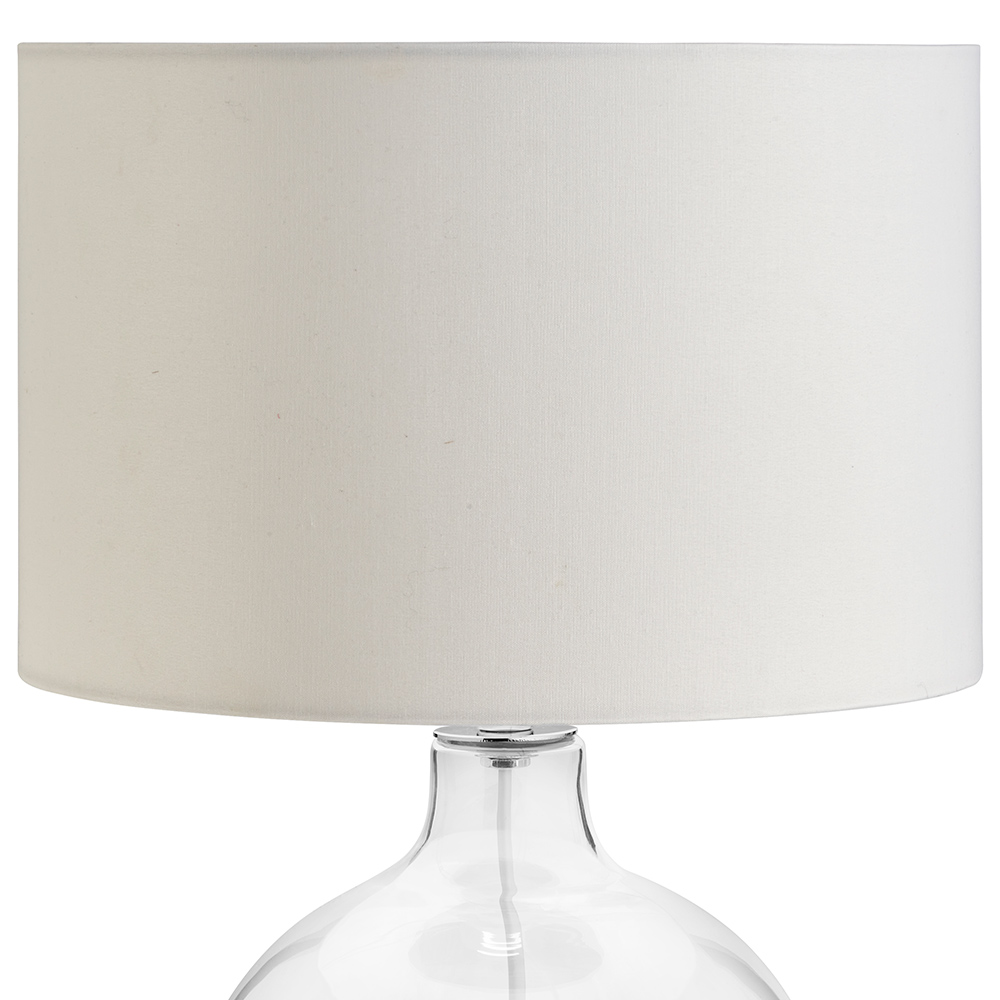 Wilko Glass Globe Table Lamp Image 2
