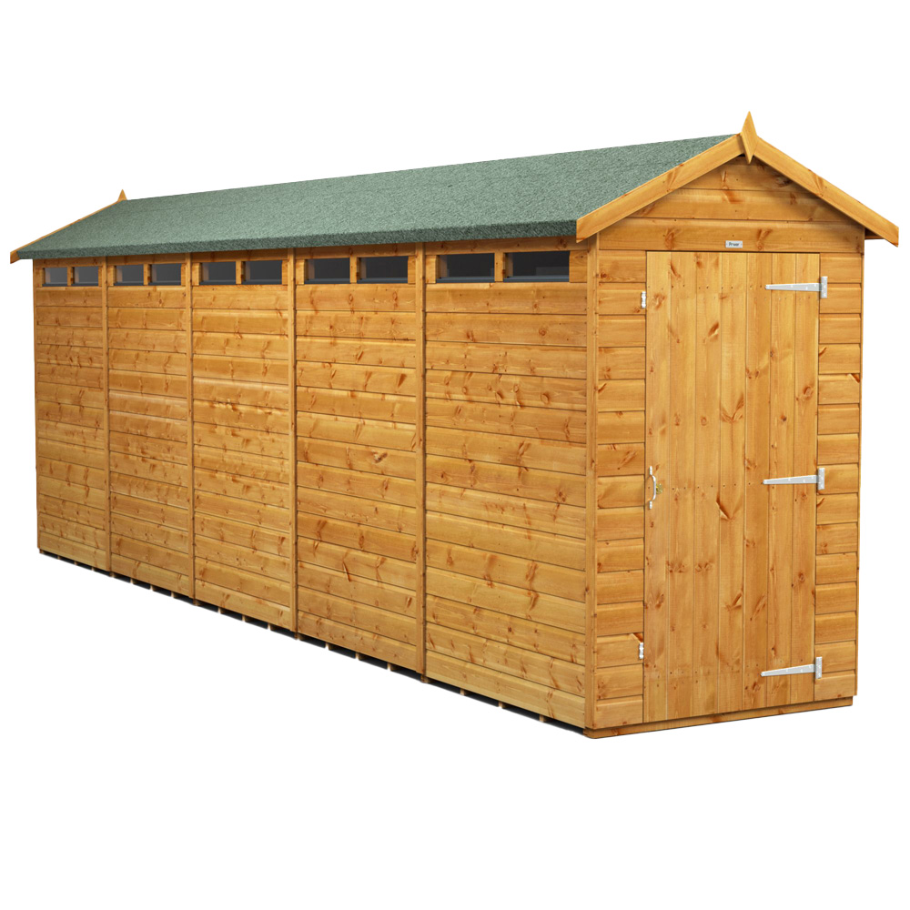 Power Sheds 20 x 4ft Apex Security Shed Image 1