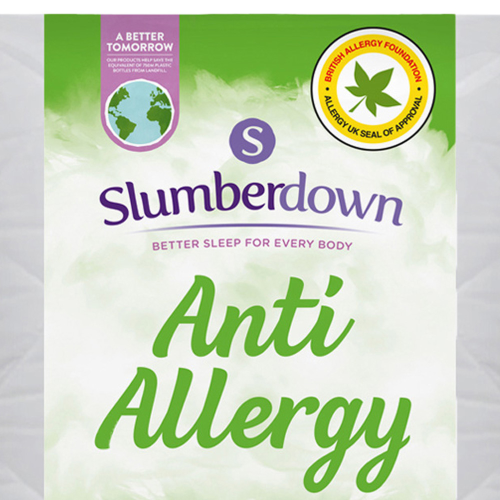 Slumberdown Double Anti-Allergy Mattress Protector Image 5
