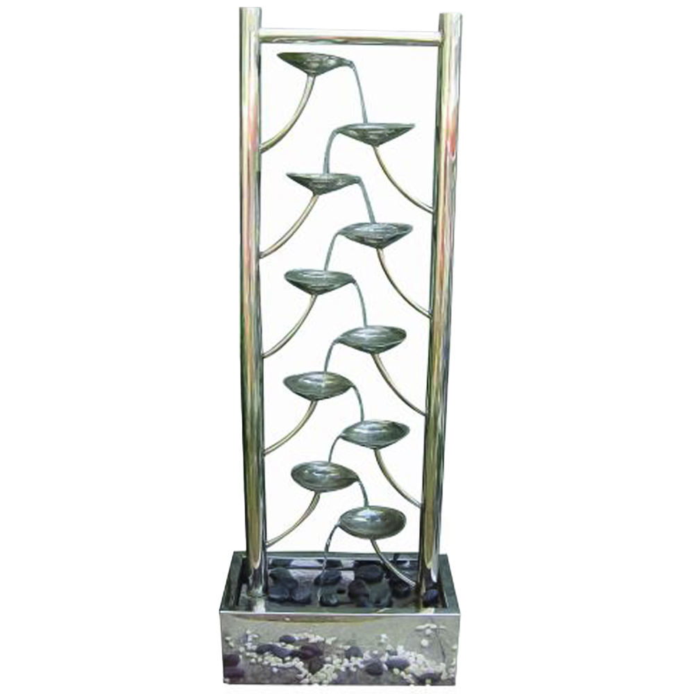 Tranquillity Santiago Stainless Steel Water Feature Image