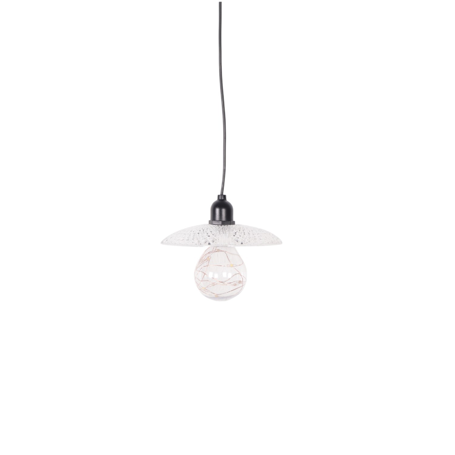 Solar Crystal Pendant Light Image 5