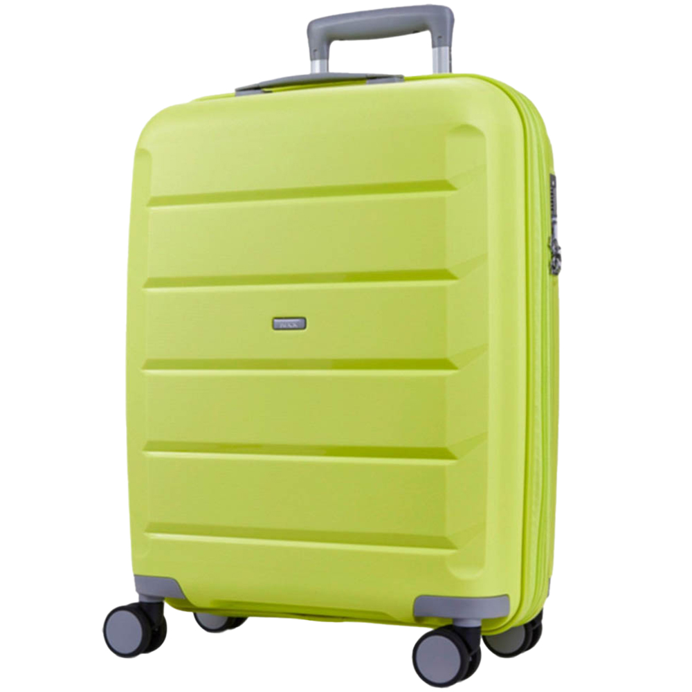 Rock Tulum Small Green Hardshell Expandable Suitcase Image 1