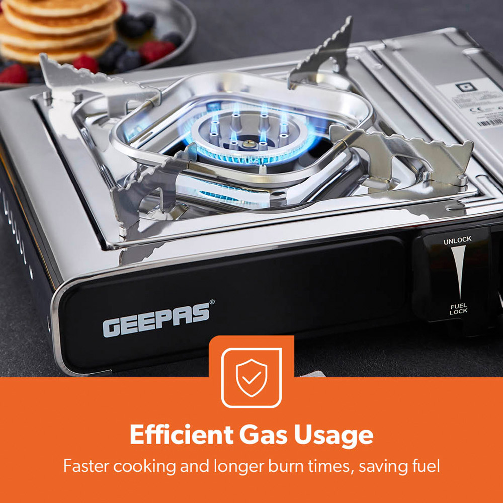 Geepas Single Burner Portable Camping Stove with Carry Case Image 5
