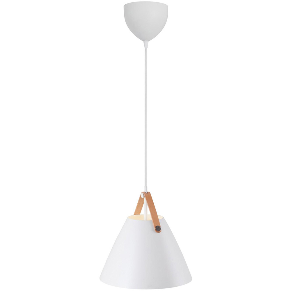 Nordlux Strap 27 White Pendant Light Image 1