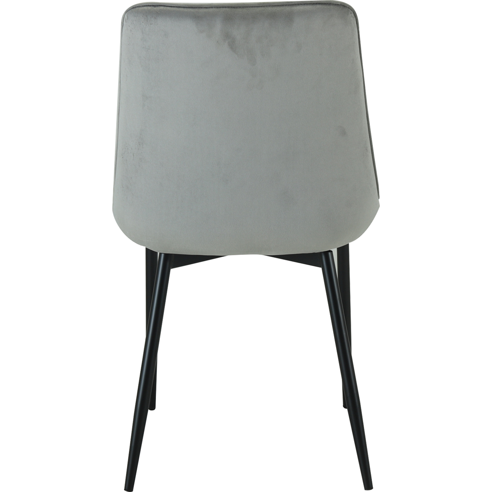 Indoor Living New York Amelia 4 Seater Round Dining Set Grey Image 5