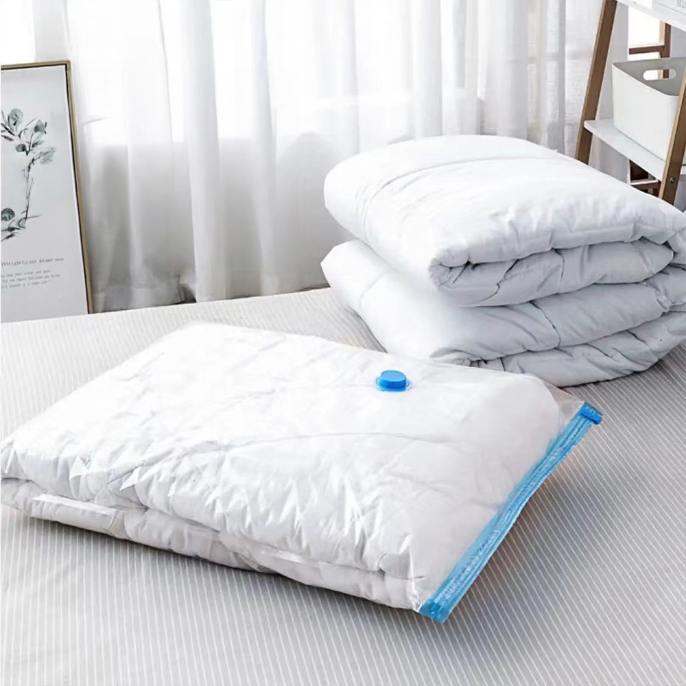 H&O Direct Set of 6 Clear Vacuum Compression Storage Bags Image 2