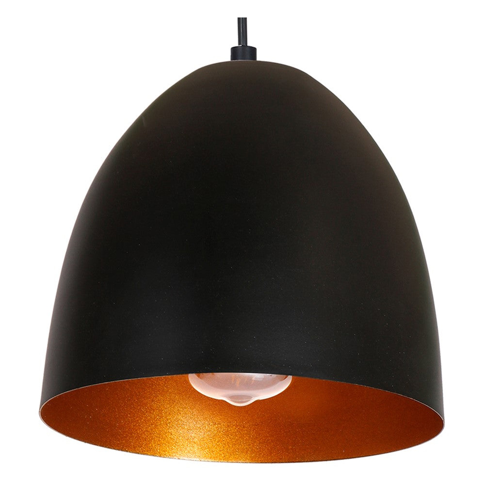 Milagro Vegas Black Pendant Lamp 230V Image 5