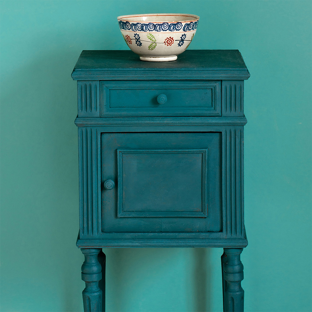 Annie Sloan Aubusson Blue Matt Chalk Paint 1L Image 4