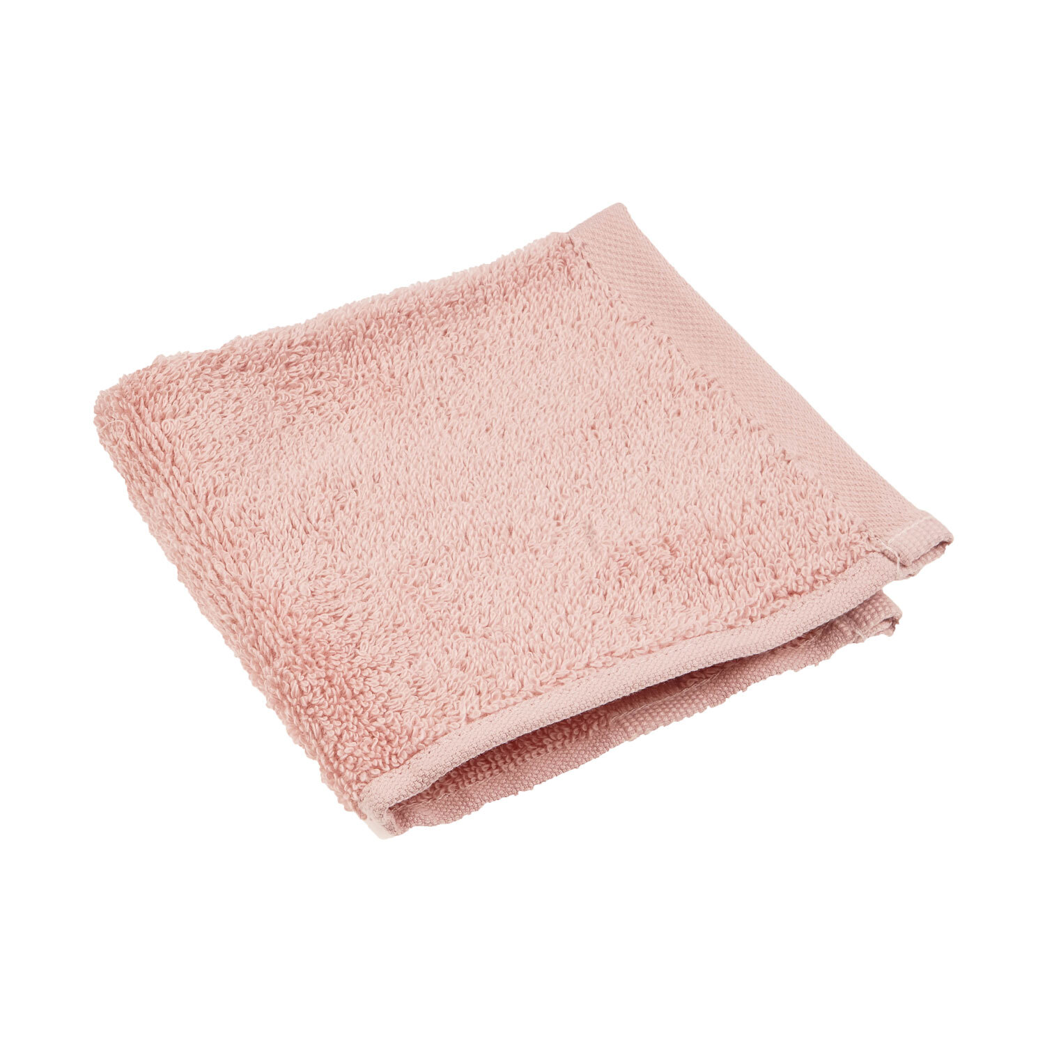 Divante Flannel Face Cloth - Dusky Pink Image 1