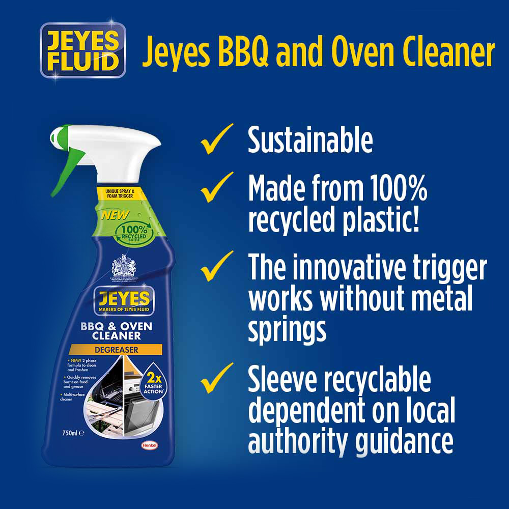 Jeyes BBQ and Oven Cleaner Spray 750ml Image 2